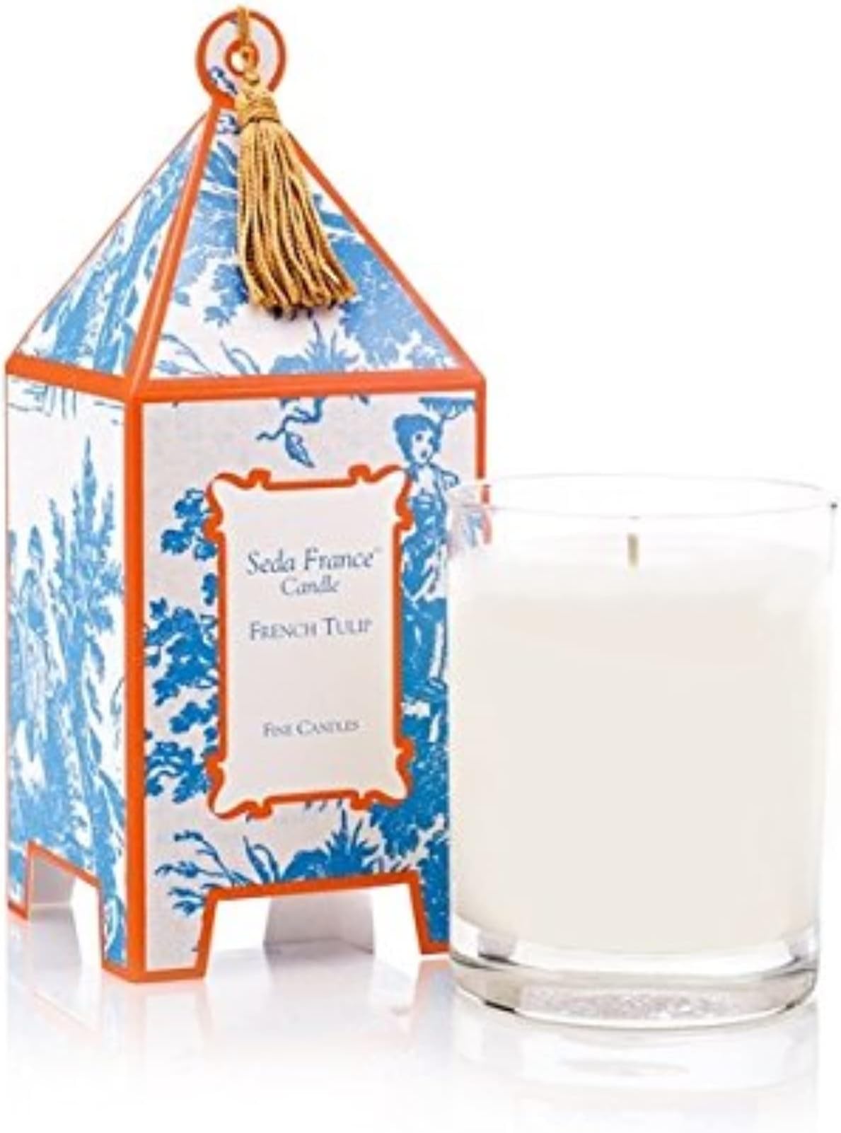 Seda France Japanese French Tulip Candle Luxury Designer