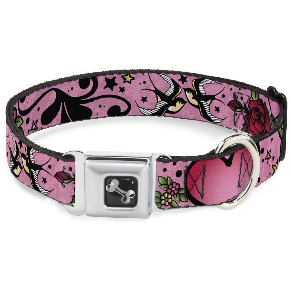 Collier de chien Buckle Down grand format pour sécuriser les animaux qui tirent sur la laisse