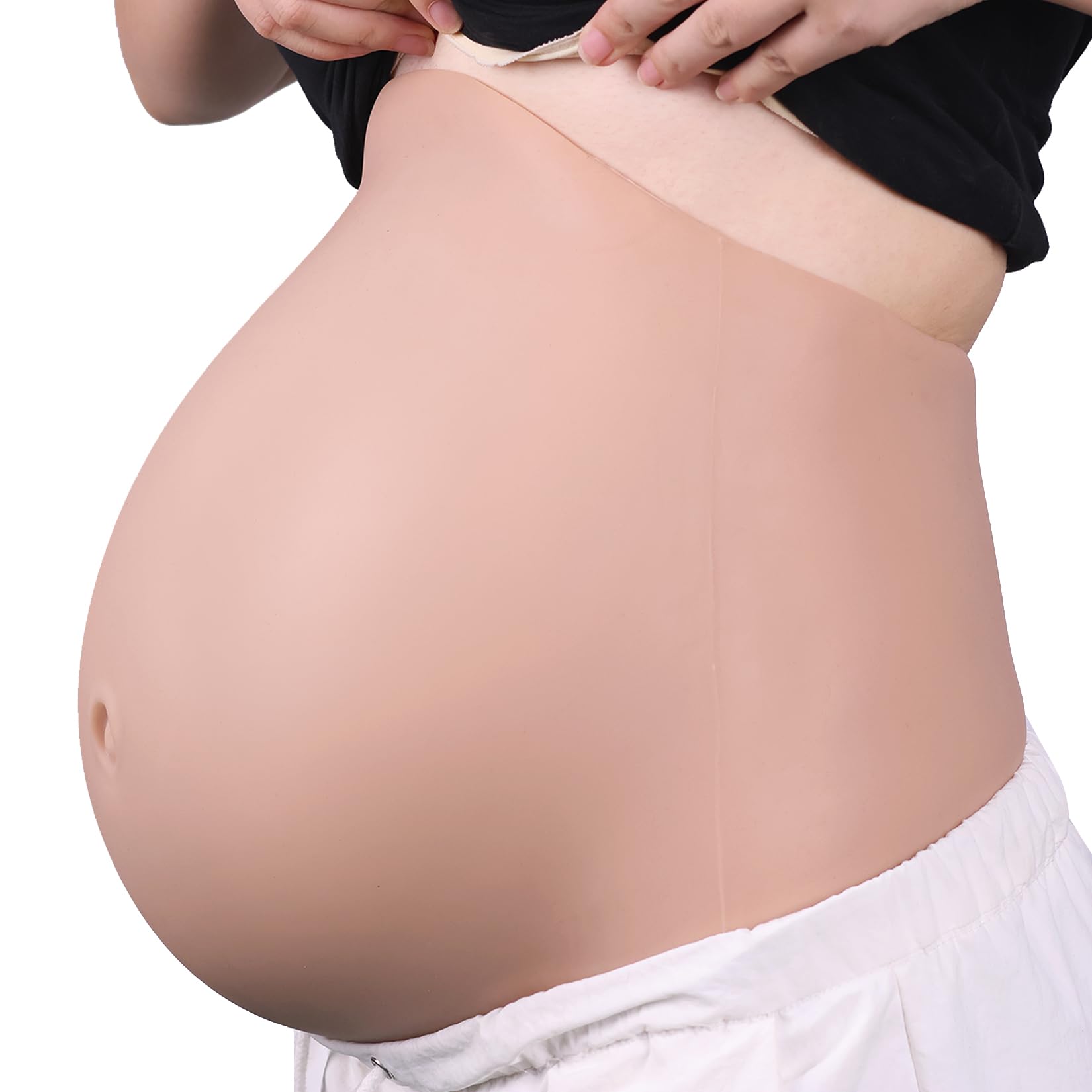 Amazon.co.jp: ROERHE シリコンベリー 太鼓腹 偽の妊娠腹 偽腹 妊婦