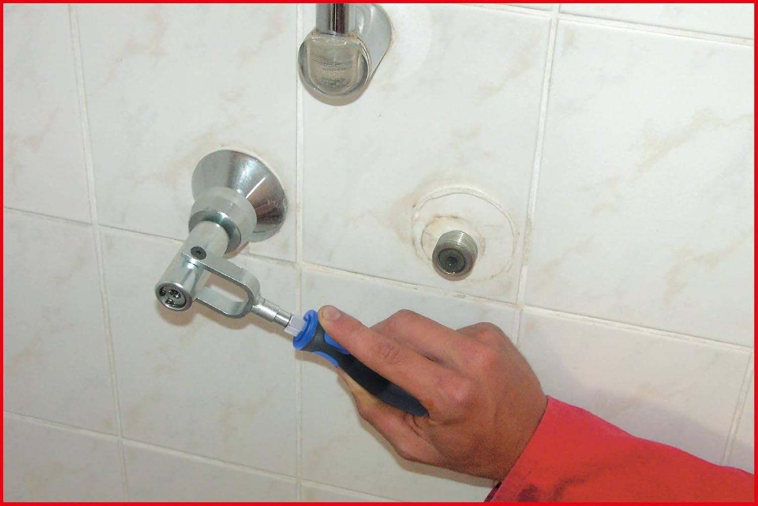 Washbasin mounting set, 6 pcs
