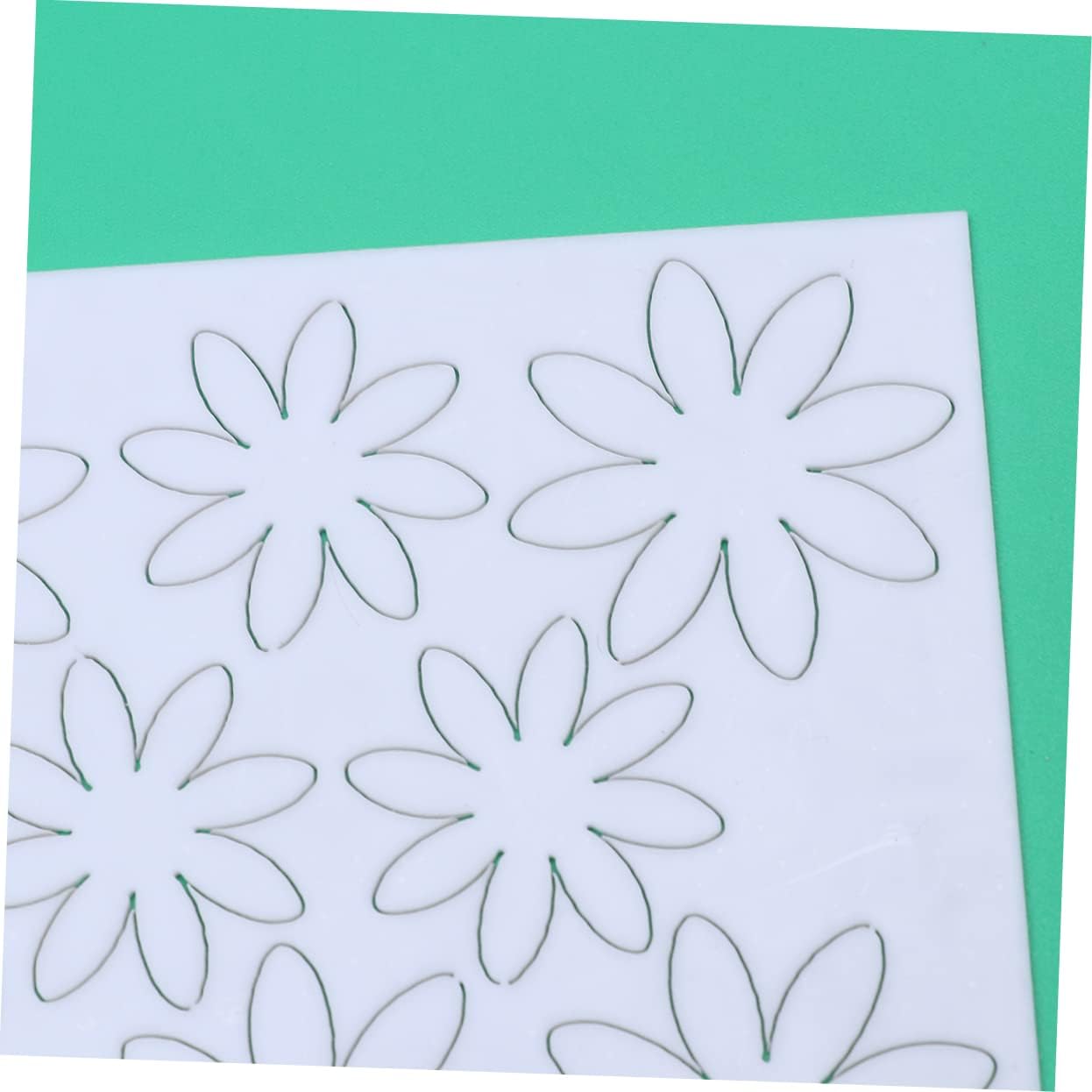 10pcs Acrylic Happy Birthday Cake Toppers Elegant Floral Decoration for Weddings Parties and Celebrations Unique for and Gatherings