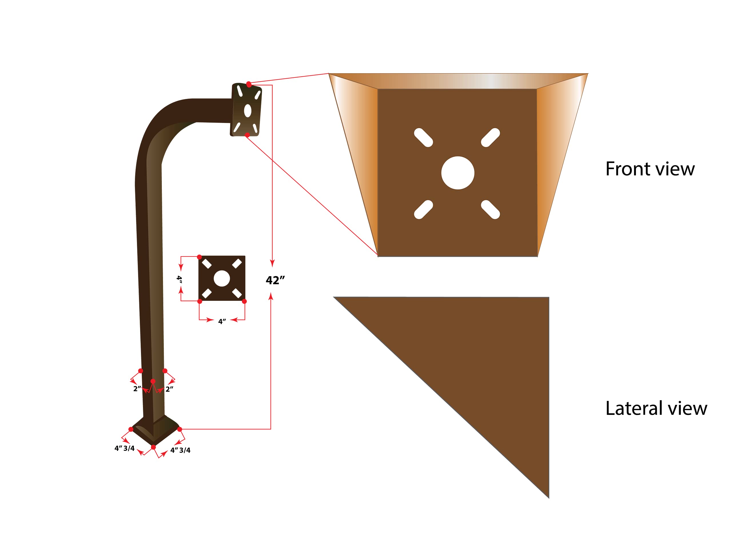 N1EM Metal Waterproof ID Card Reader with Button Keyboard for Access Control System.