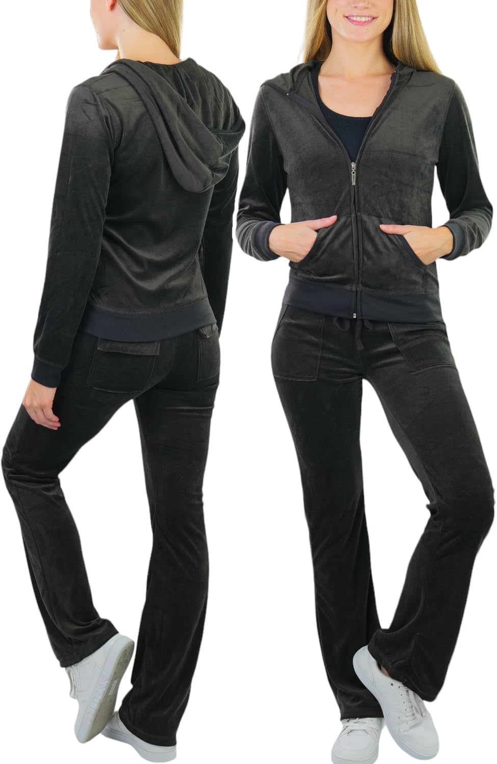 スケートボード hardieshardware Velour zip up set up L