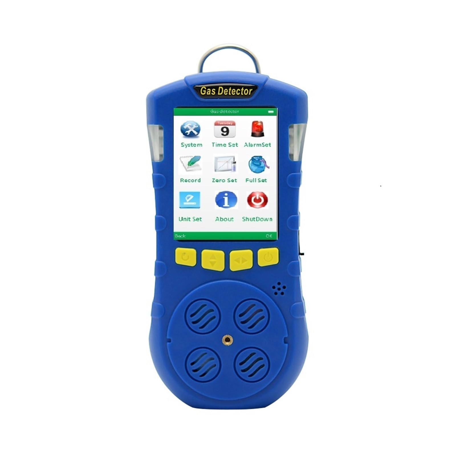 JVDDI Multi-Gas Detector CO CH4 O2 H2S 4 Gas Detector