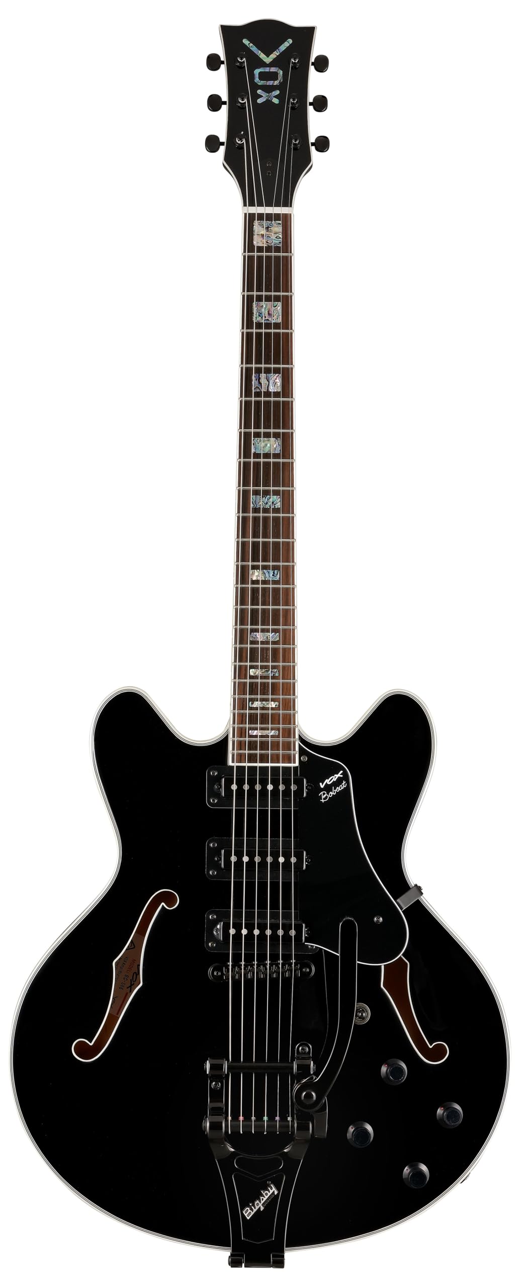 Amazon | VOX ヴォックス エレクトリック・セミホロー・ギター  