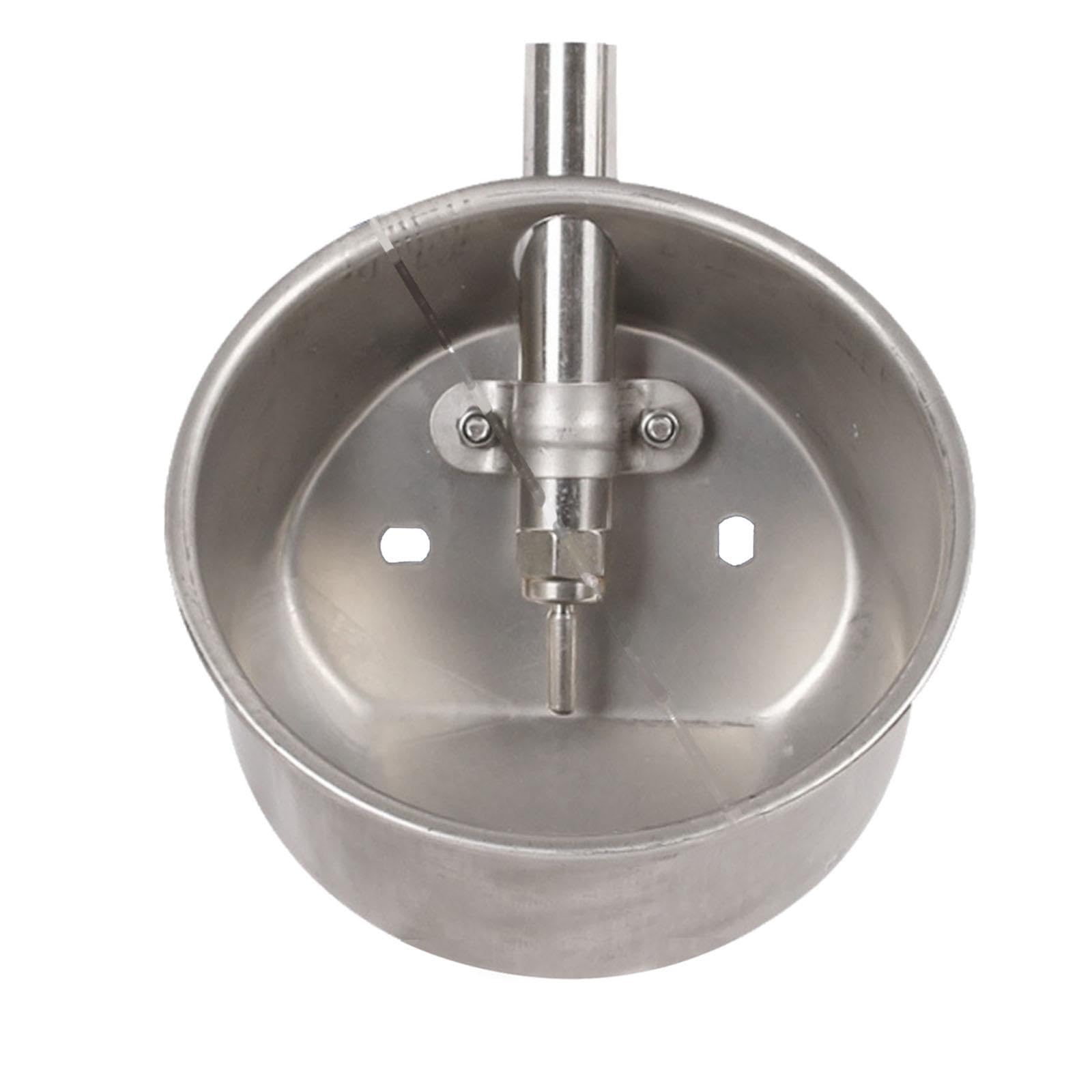 Gralara Abreuvoir Automatique pour Cochon en Acier Inoxydable Épaissi, Bol à Boire Robuste, Bol d'Abreuvoir pour Animaux, Abreuvoir pour Porcelets et Cochons, pour Élevage Porcin et Bétail, L