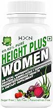 HXN Height Growth Supplement For Women With Amino Acids, Protein & Superfoods Medicine To Increasing Looks, Good Health & Looks- 60 Tablet (No Capsules Pack1)