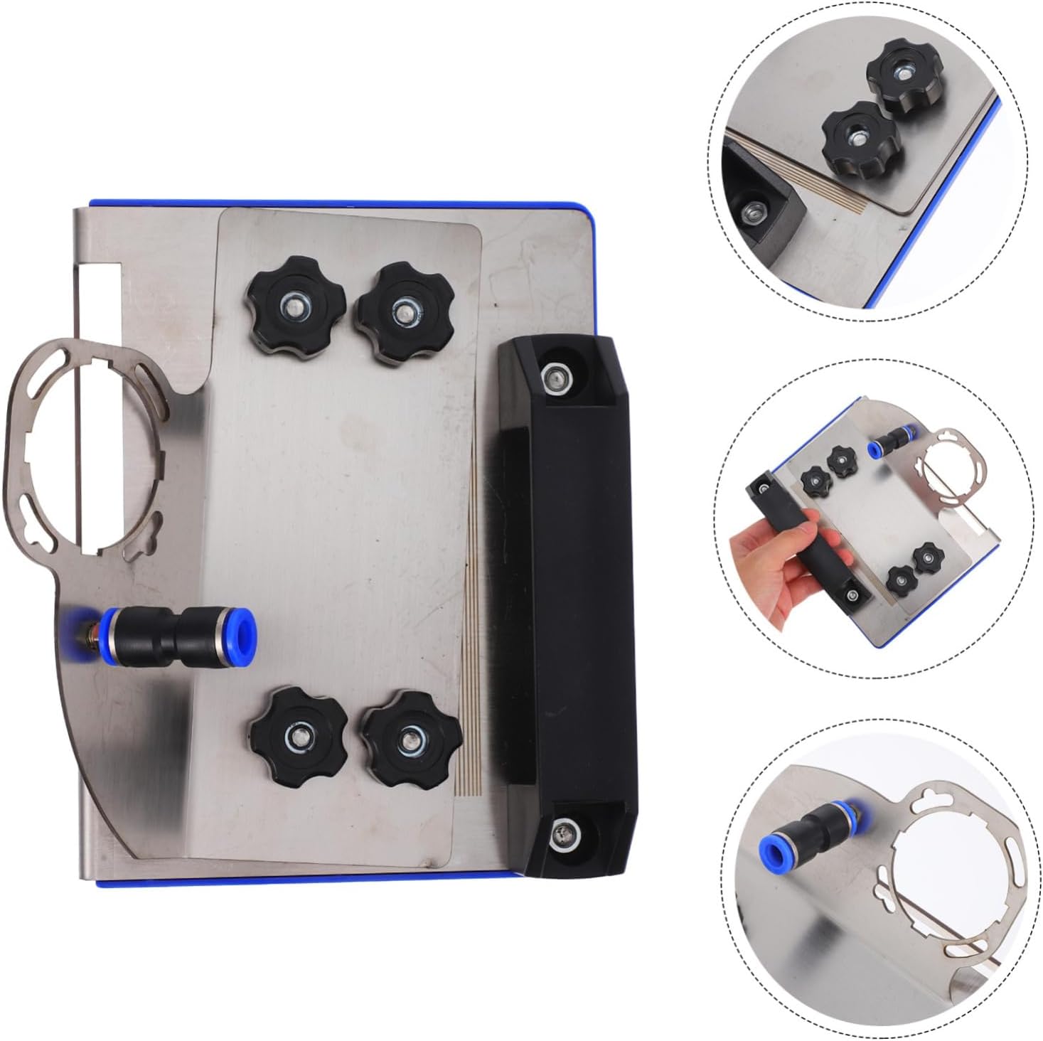 OUNONA Tile Beveler Type Angle Grinder Chamfering Tool Stand Frame Easy to Use Carry for Cutting