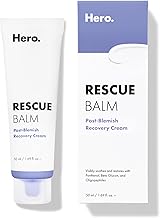 Hero Cosmetics Rescue Balm Post-Blemish Recovery Cream - Intensive Nourishing and Calming for Dry, Red-Looking Skin After a Blemish - Dermatologist Tested (50 ml, 1.69 fl. oz)