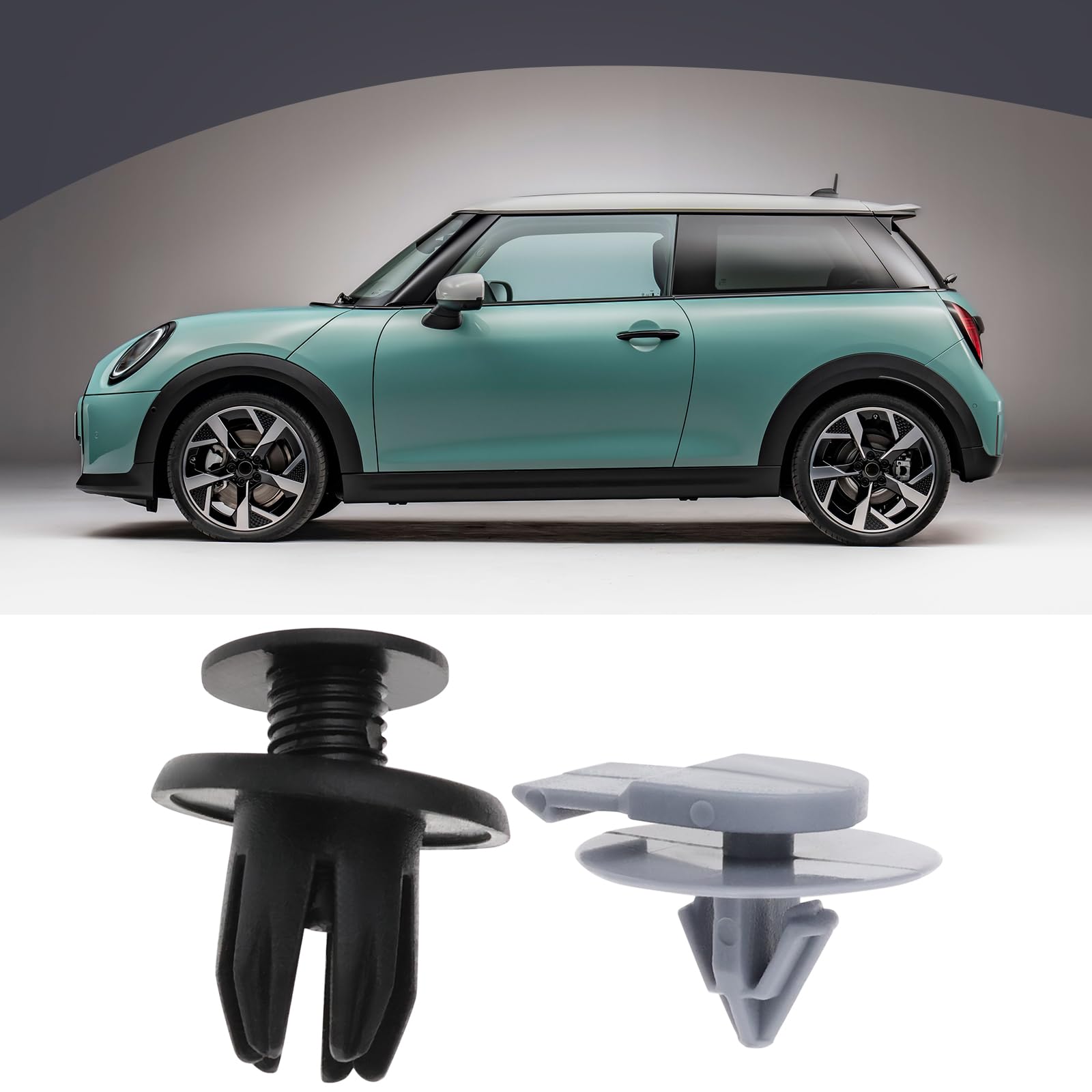 SG Store 20 Clips De Lot De Fixation Pour Pare-Chocs + 10 Clips De Garniture De Passage De Roue Compatibles Avec BMW Mini Cooper Cabriolet Clubman