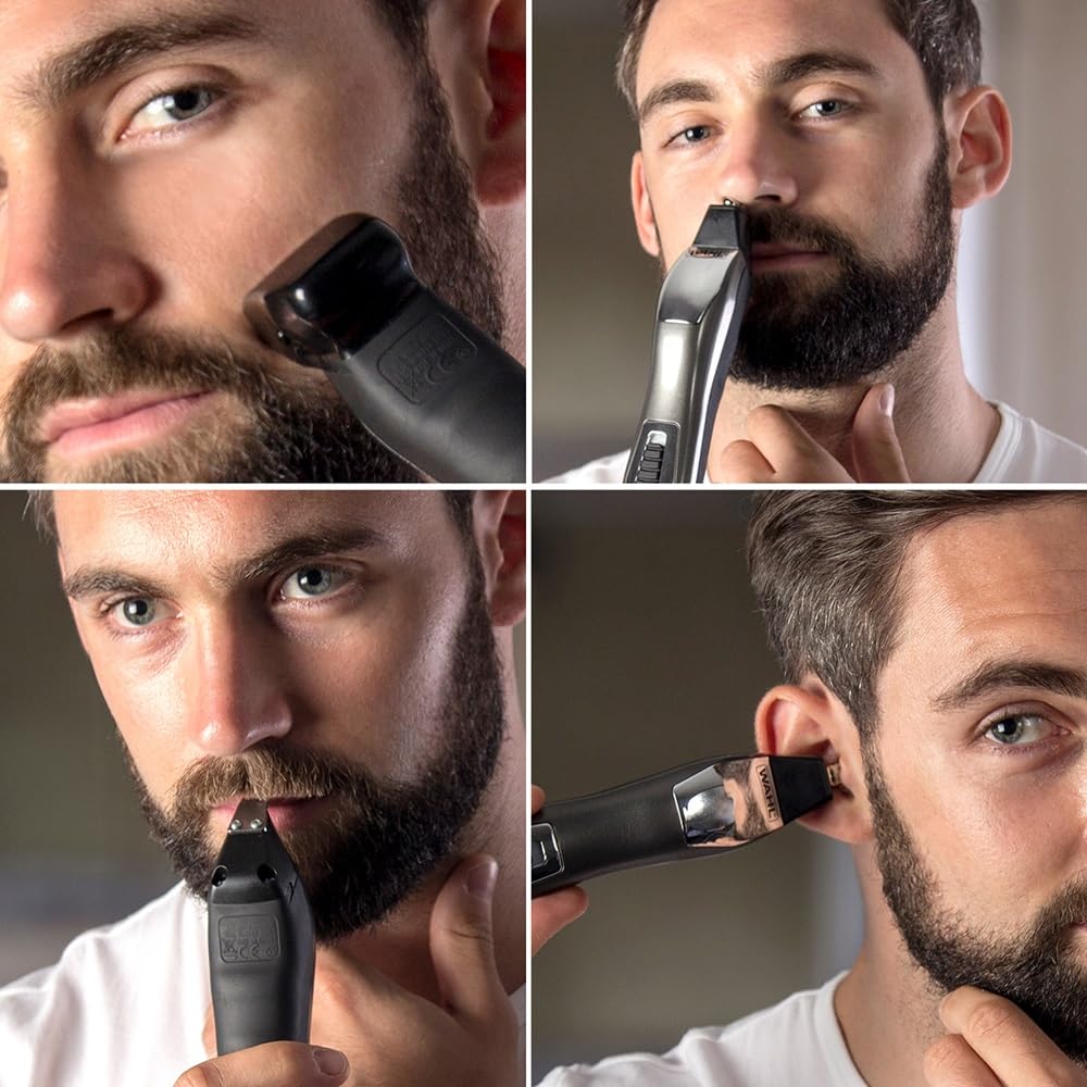 WAHL Chromium 11-in-1 Multigroomer, trimmer per il corpo, regolabarba da uomo, rifinitura della barba, rasatura del corpo, rifinitore sopracciglia completamente lavabile, kit cura maschile