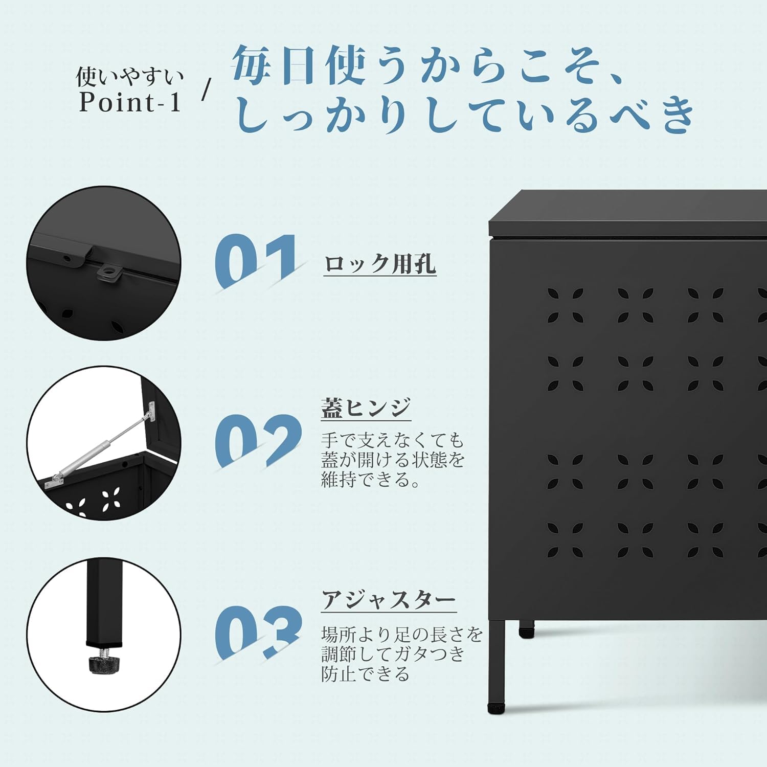 ✨屋外用ゴミ箱✨ゴミステーション 大型 折りたたみ式 組立簡単 ネジ使用説明付き Amazon | ゴミ箱 屋外 ゴミステーション 大型 折りたたみ式 組立簡単