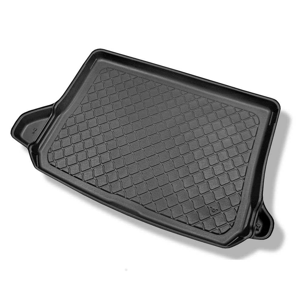 Mossa Alfombrilla Maletero Adecuada para Audi Q2 GA SUV (2016- ) G | para la base móvil del maletero en posición superior (entrada de carga plana); compartimentos desmontables