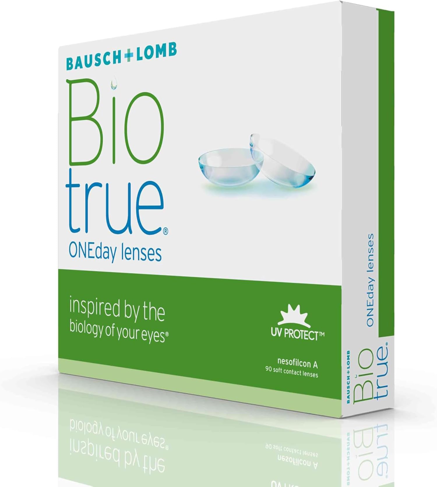 Biotrue ONEday BAUSCH + LOMB lentillas diarias esféricas, 90 unidades / 8.6 BC / 14.20 DIA / -04,25