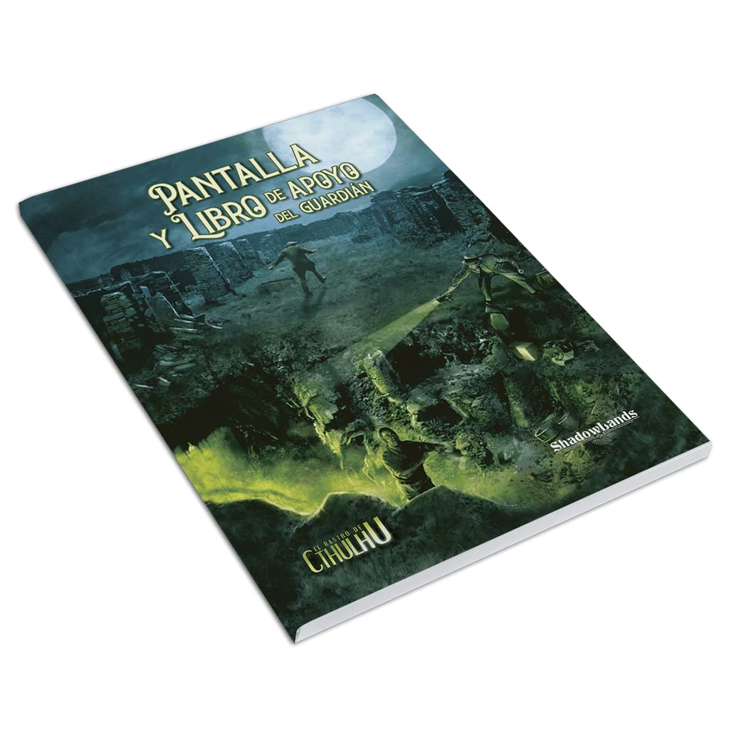 Shadowlands Ediciones - Guardian Book and Screen for the Trail of Cthulhu, the Role Playing Game - Expansion