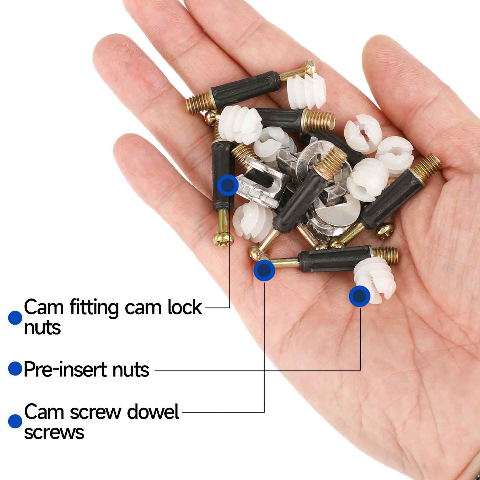 組み立て家具のジョイントのセット Amazon.co.jp: 家具用カムロック、36セット家具コネクター家具