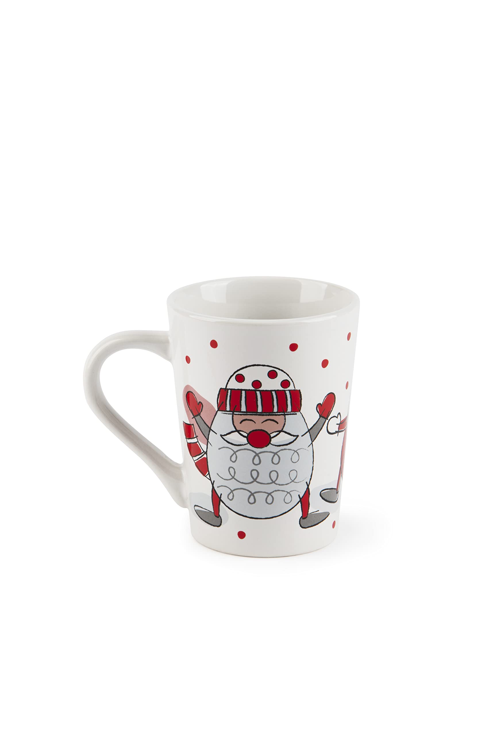 Excelsa, Set of 4 Mug Snowman, Cl.38; Stoneware