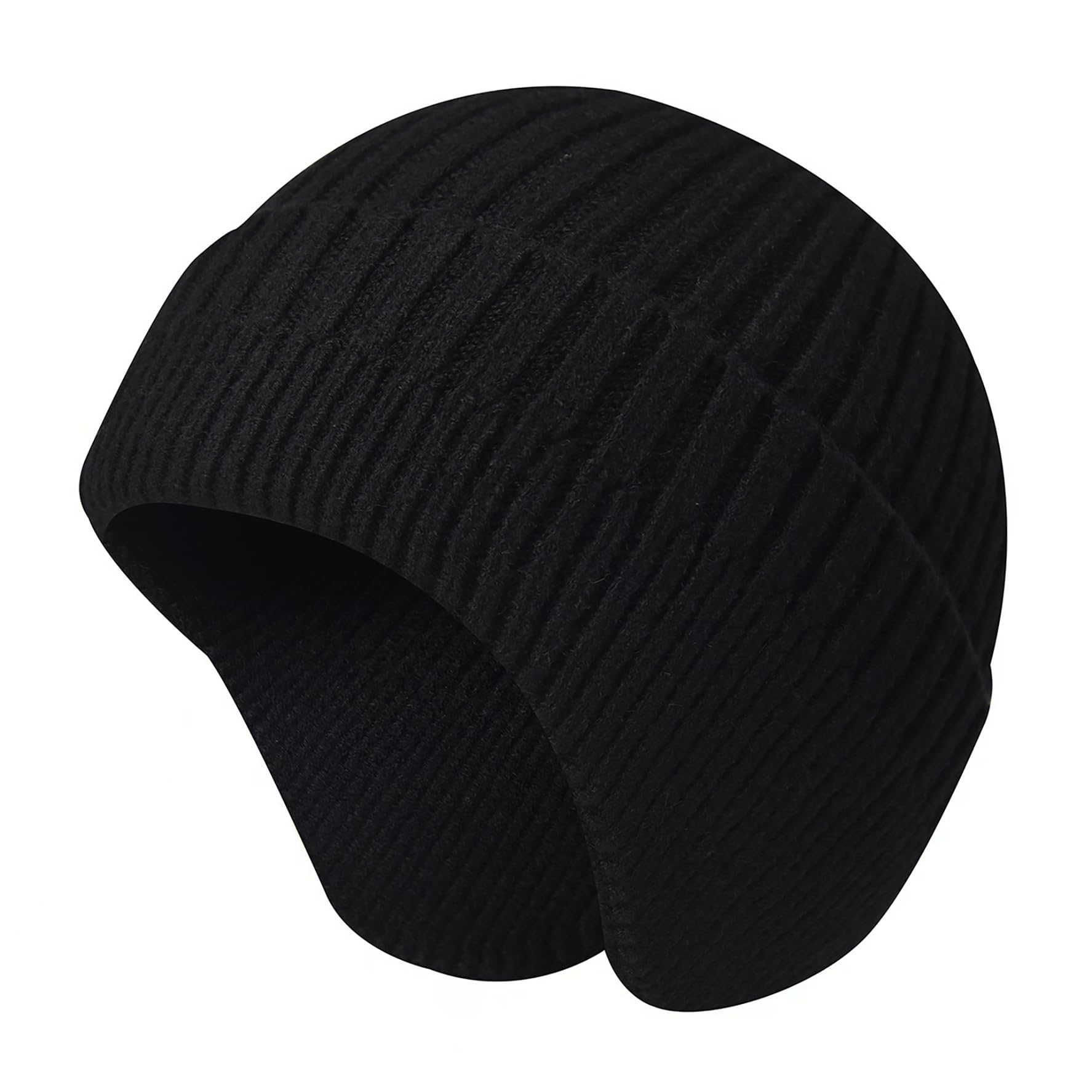 SUZALA Wintermütze mit Ohrenklappen, Atmungsaktive Strickmütze Beanie Mütze für Damen und Herren, Kopfwärmer Beanies Outdoor-Aktivitäten