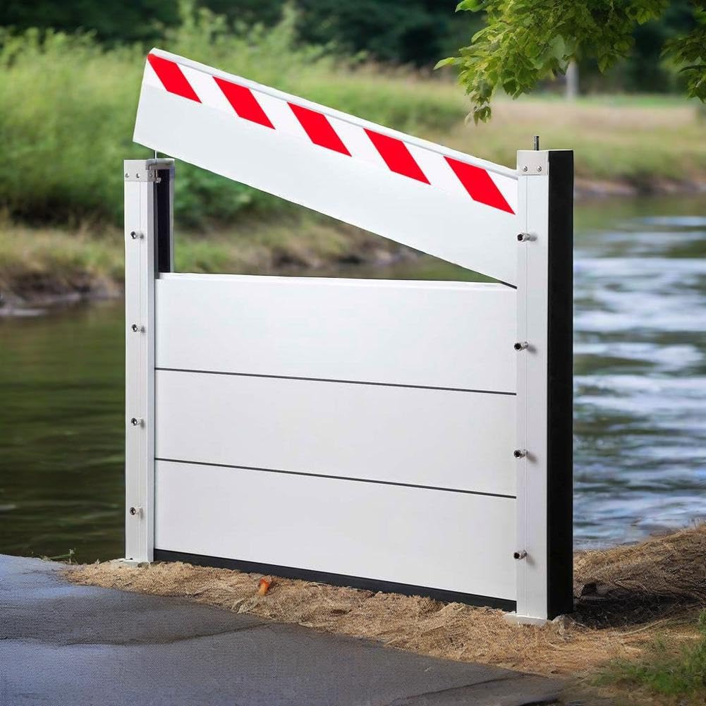 Barrière anti-inondation pour porte de garage HXQSL de 100x40cm amovible