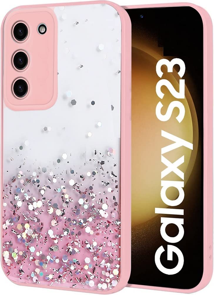 Samsung Galaxy S23 Case - Pink Glitter -3