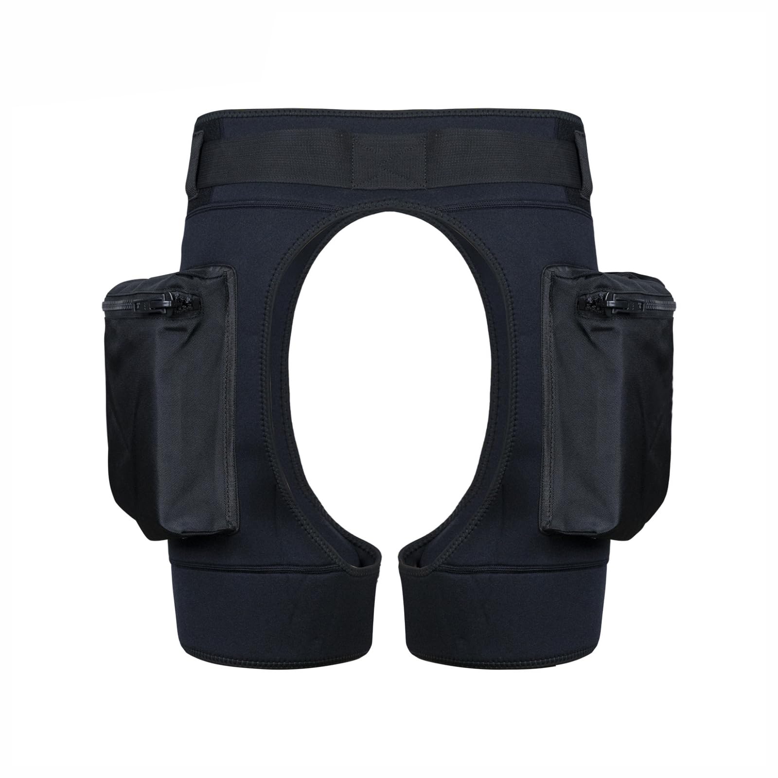 CRONDA 3mm Diving Shorts with Pockets, Treasure Hunting Free Diving Spearfishing Snorkeling Diving Wetsuit for Men and Women