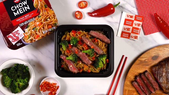 Amazon.com: Nissin Chow Mein Noodles, Spicy Teriyaki Beef, 4 Ounce