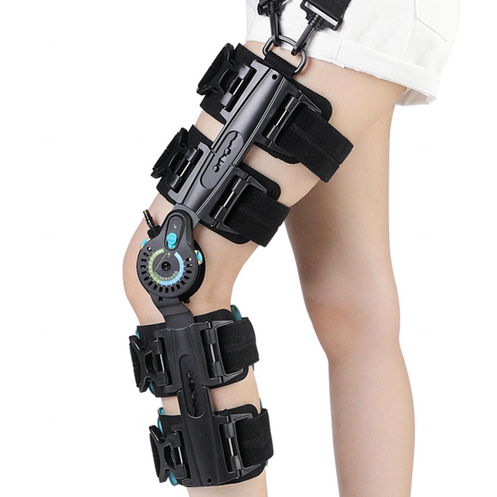 Orteza Stawu Kolanowego Na Zawiasach Stabilizator Ortezy Kolana Immobilizer Kolana Na Ból Kolana Dla Mężczyzn I Kobiet Na łzę łąkotki, Zapalenie Stawów,ACL,PCL,Chorobę Zwyrodnieniową Stawów