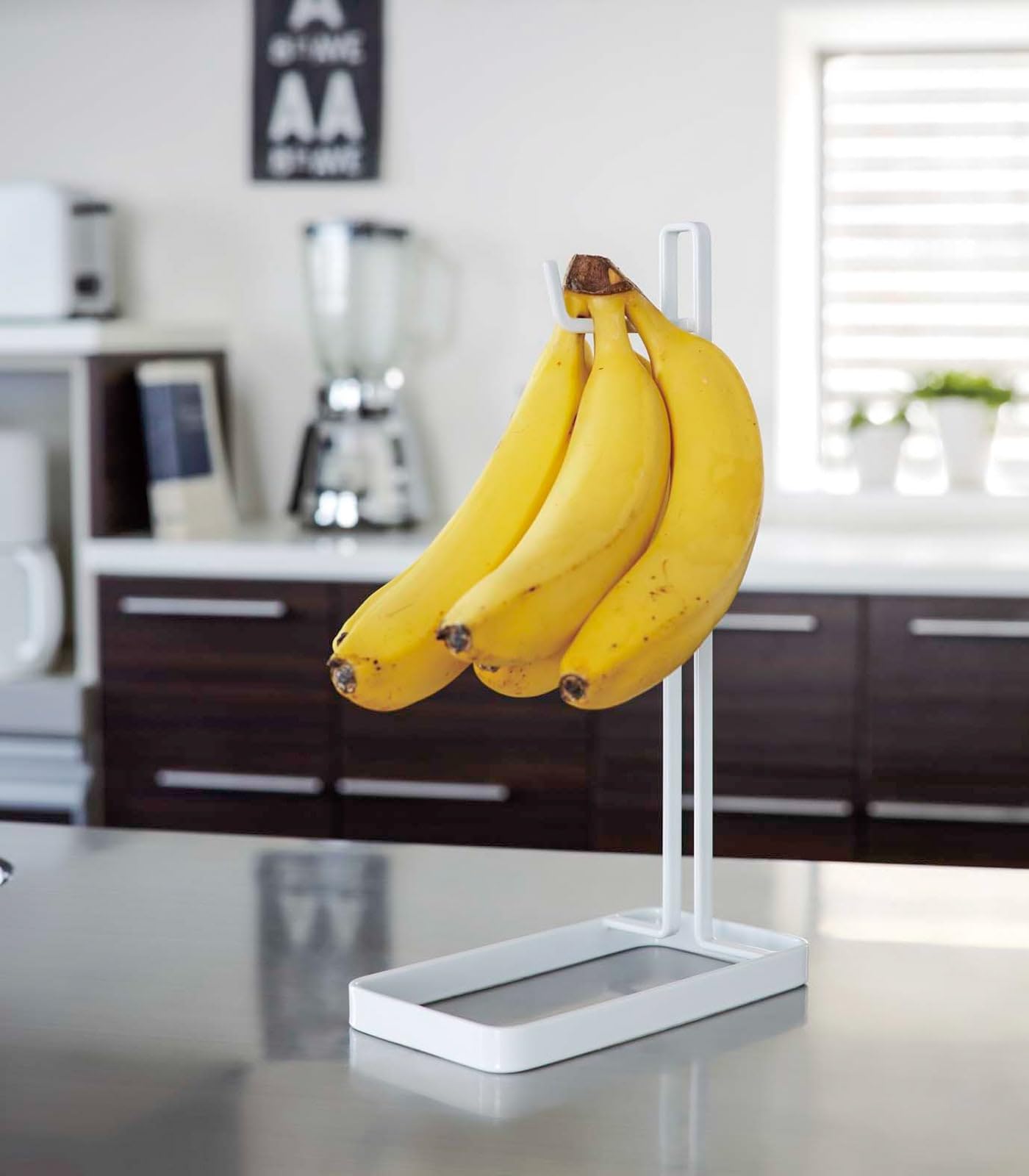 YAMAZAKI Home Hanger Banana Stand | Steel | Fruit Basket, One Size