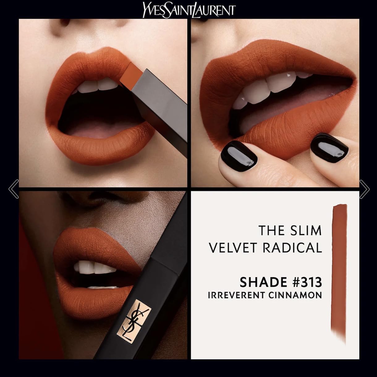 Amazon.com : Yves Saint Laurent The Slim Velvet Radical Matte