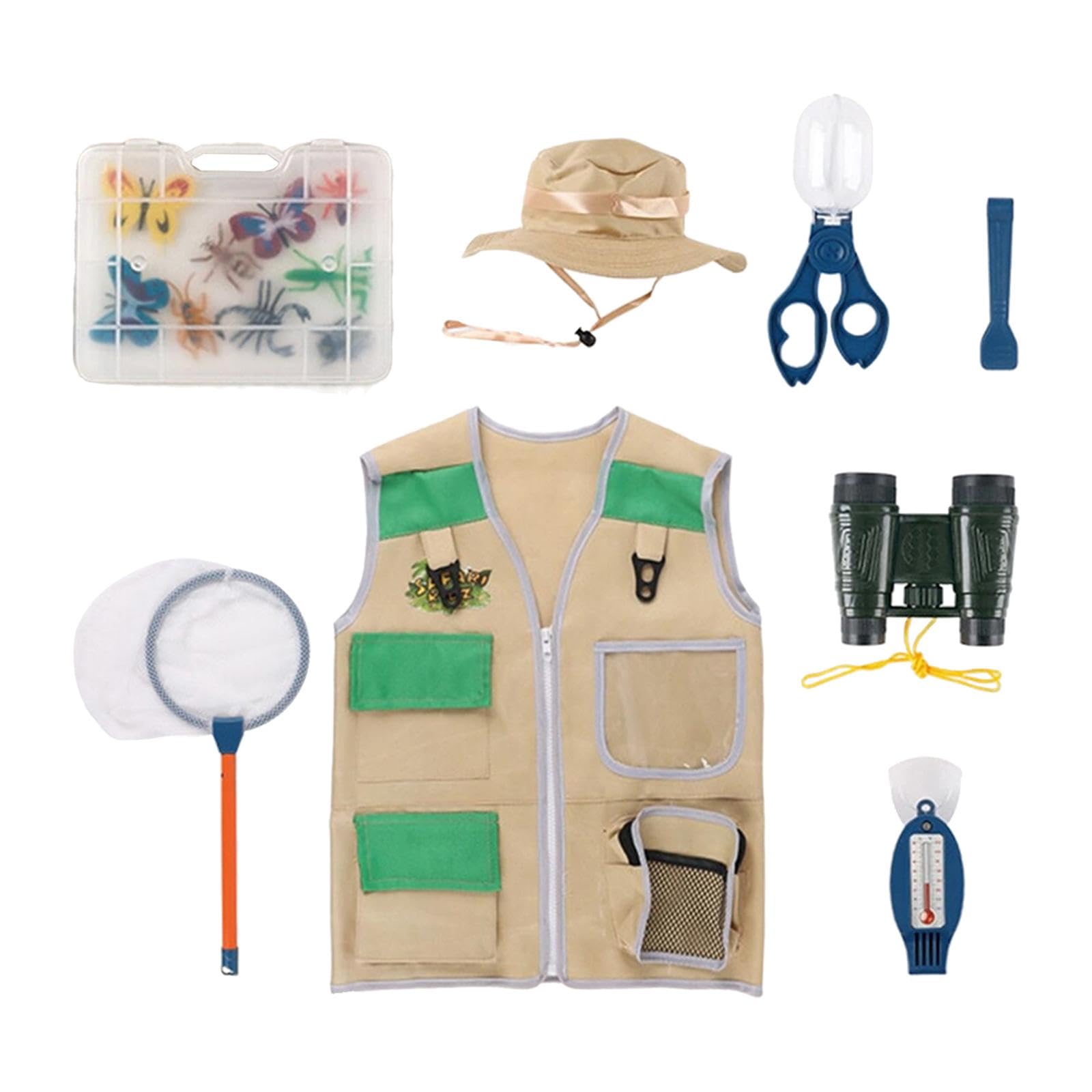 16pcs Outdoor Adventure Kits Dress Up for