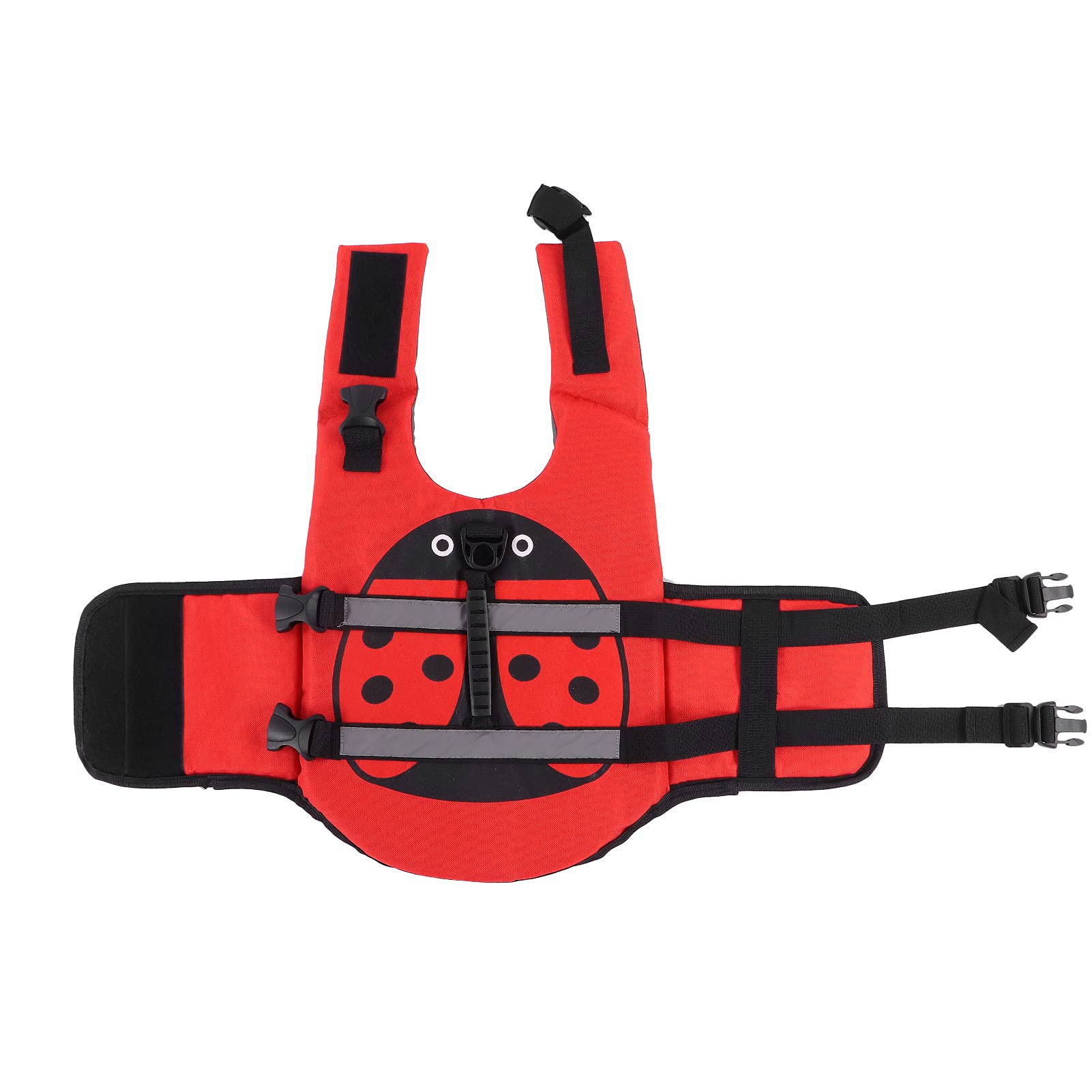 Zip-up Dog Puffer Vest (Small, Black)