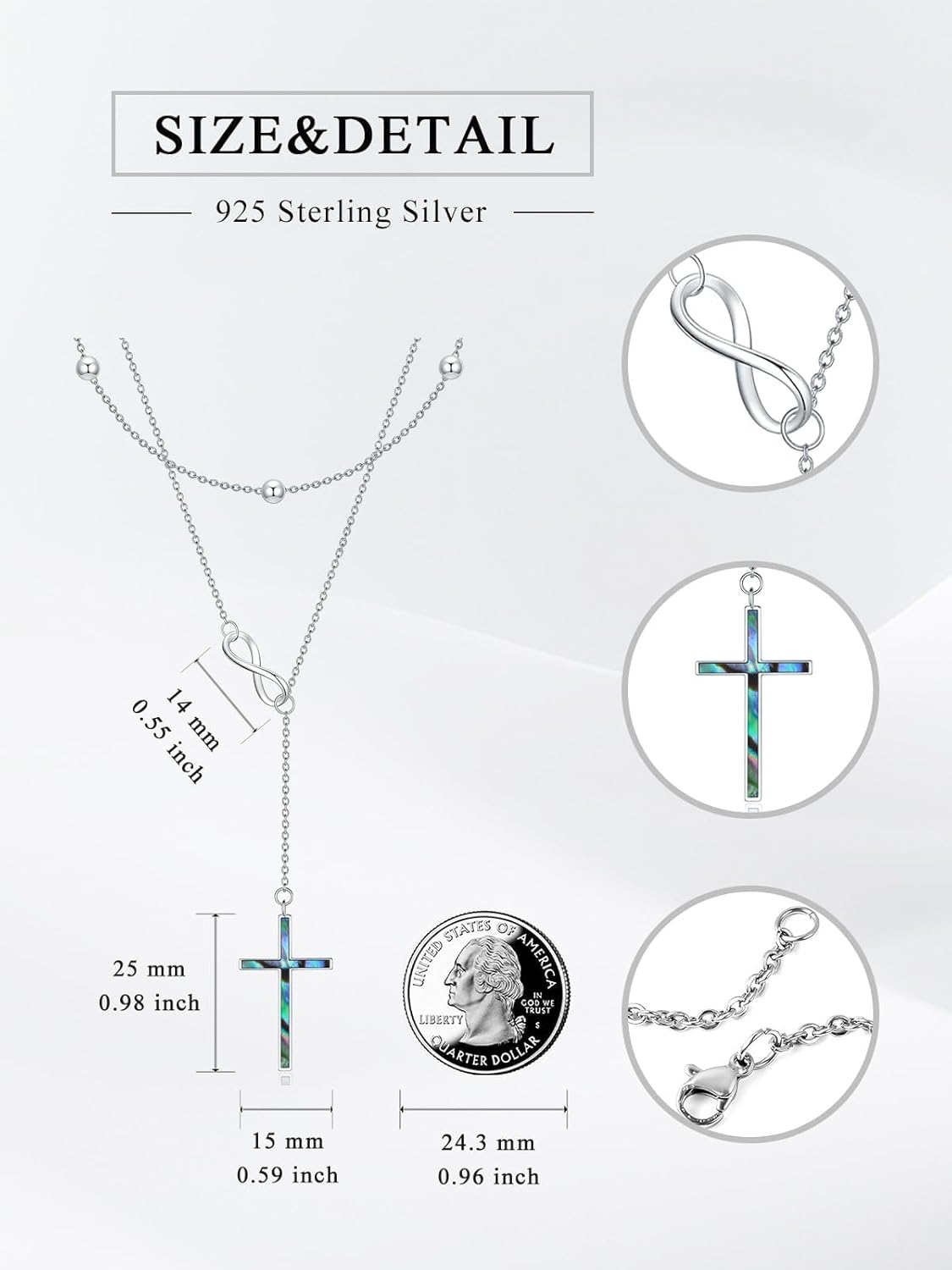 Midari Ocean Necklace 925 Sterling Silver Flamingo Mama Bear Dolphin Penguin Sea Turtle Axolotl Desert Cactus Nautical Rudder Tropical Palm Compass Wave Pendant Boho Jewelry Gifts for Women Men