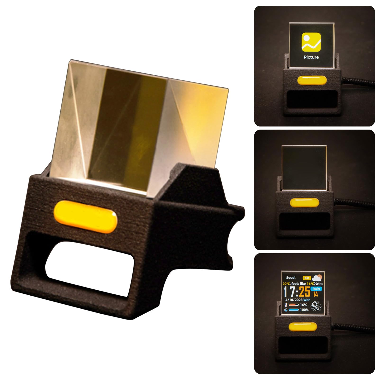 Reloj de visualización multifuncional con control de inclinación de datos, giroscopio para seguimiento y visualización de seguimientos, reloj con control de inclinación