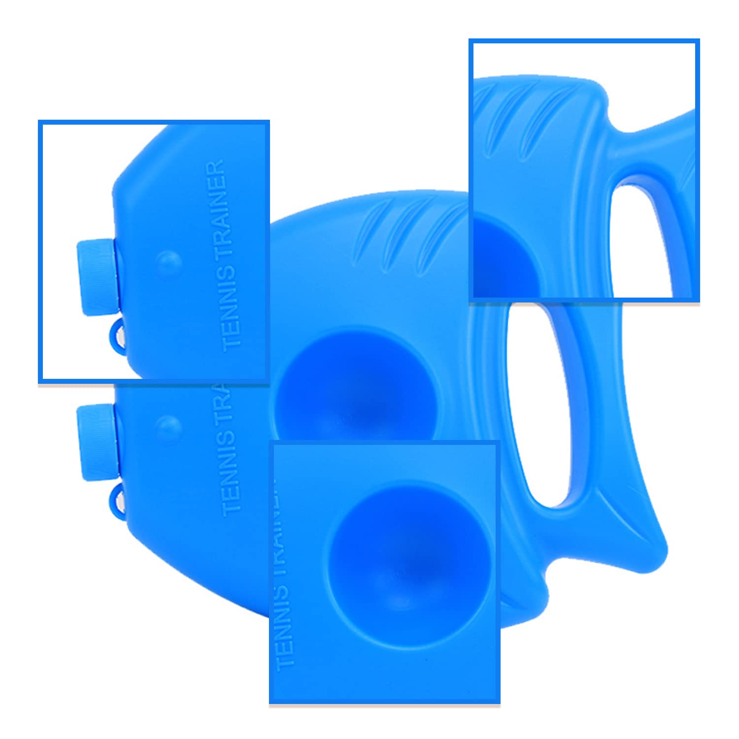 2Pcs Allenamento per Tennis casa Allenatore Tennis pallina L'allenatore rimbalzare Palla Autodidatta Strumento Portatile Allenatori Principianti Adatta Bambini Adulti Giocatore