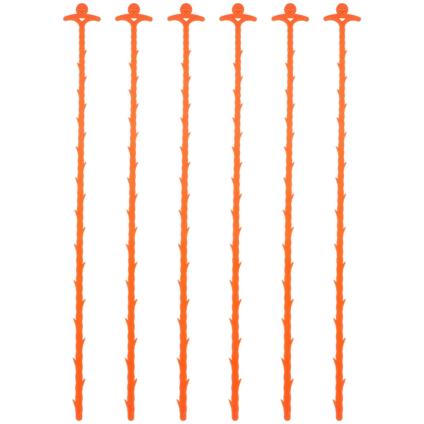 Lurrose 6pcs Sewer Dredger Sewer Cleaning Tools Sewer Pipe Unblocker Bathtub Cleaner Flume Drain Clog Remover for Sink Plastic Hooks Pipeline Cleaning Hook Cleaning Stick Scavengers Unclog