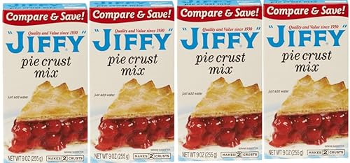 Pack Of 4 Pie Crust Mix, 9 oz