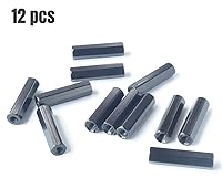 Vista 2 de 12 piezas M3 x 0.787 in hexagonal de aluminio separador de longitud de columna de 0.787 in, 0.394-1.378 in disponible para drones de carreras FPV