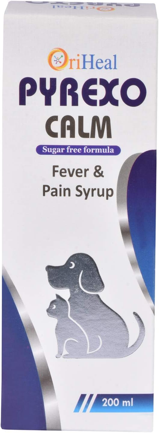 OriHeal Pet Pirexo Calm Syrup for Dogs & Cats(200ML)