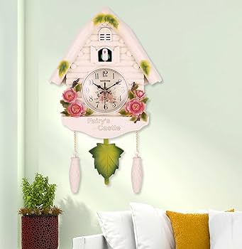 Amazon.co.jp: レトロな鳩時計壁掛け時計振り子時計ホームカフェバーの