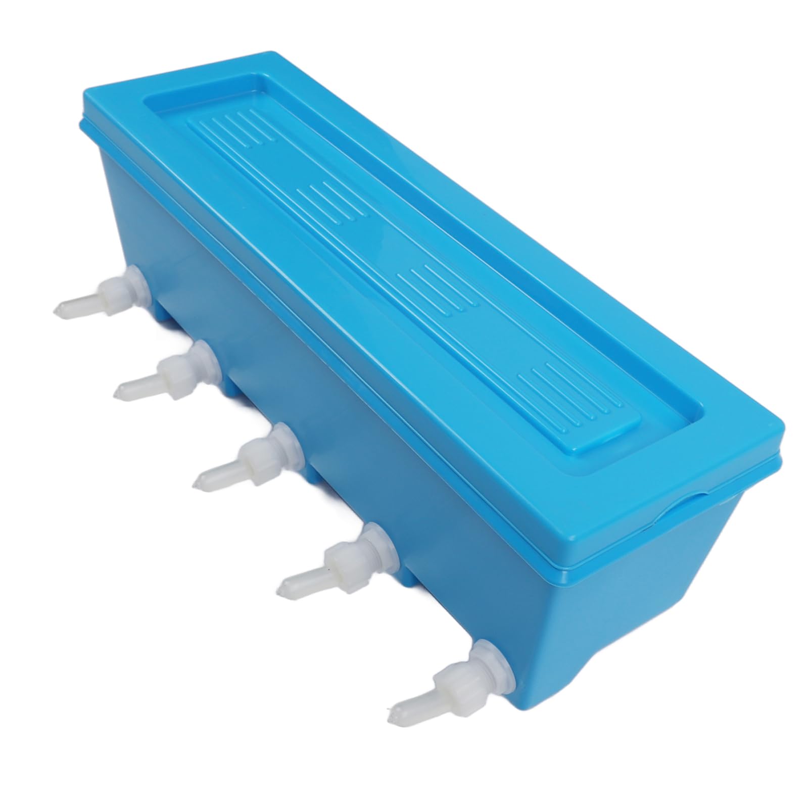 QERLONG Multi Animal Feeder 8L Wall Mounted Silicone Nipple Leak Proof Anti Backflows Insulated Milk Bottle for Piglets Lambs Calves Puppies