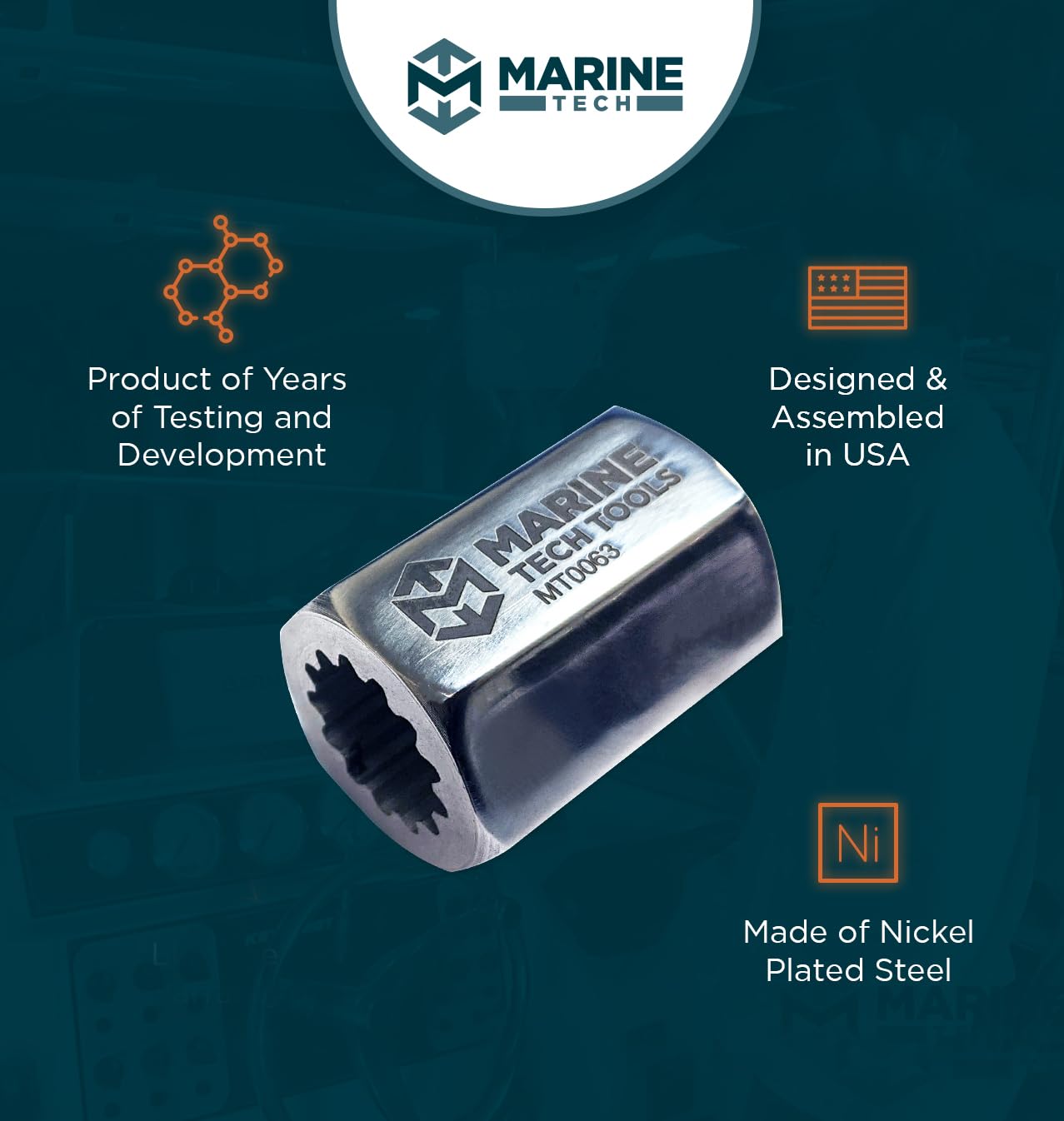 Amazon.com : Marine Tech Tools Alpha 1 Drive Shaft Adapter 91