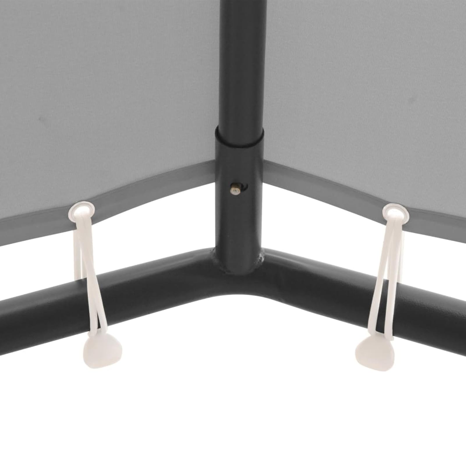 JUDYY Gazebo 4x4 m Antracite,Gazebo,Impermeabile,Anti UV,Gazebo da Giardino,Gazebo Esterno-44767