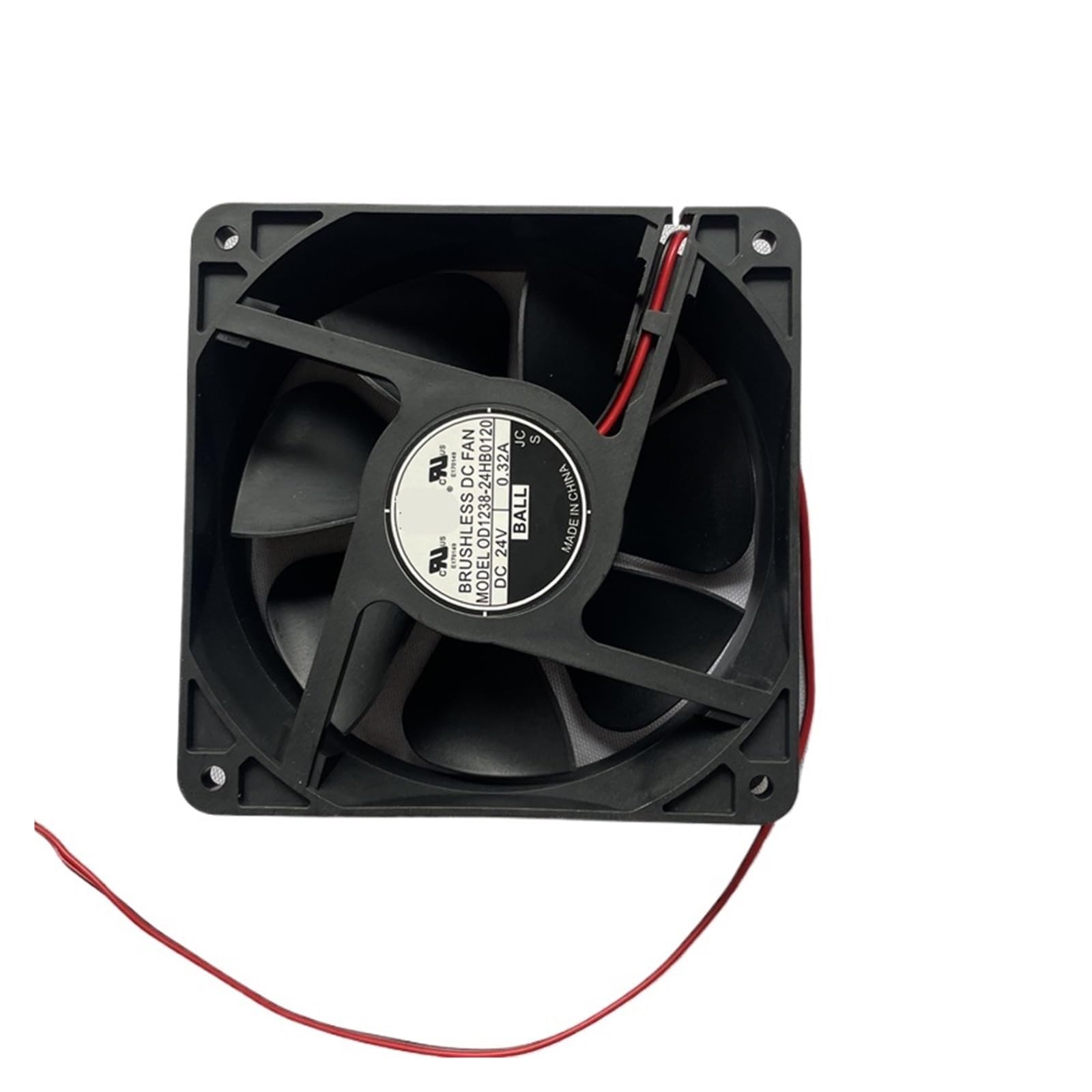 QNEZIQTMH 12cm Fan Od1238-24hb0120 12038 24V 0.32A Fan