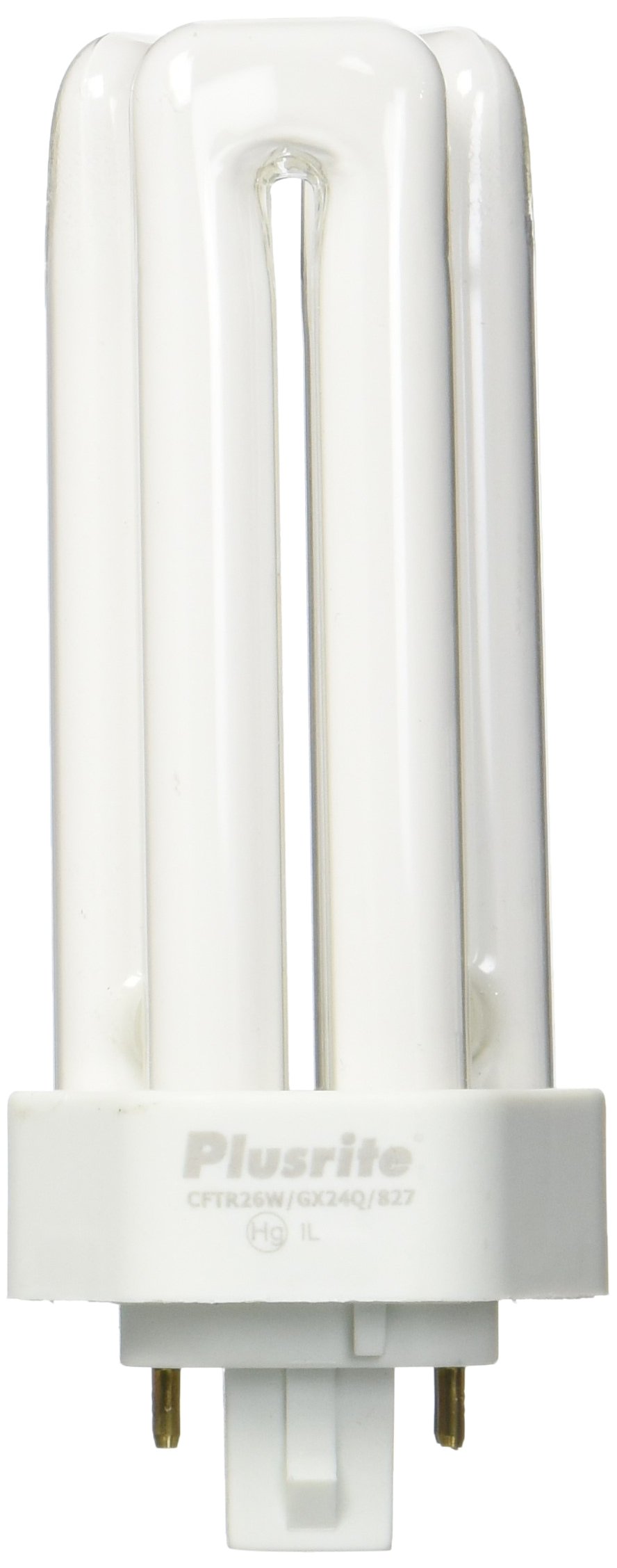 Plusrite4039 - PL26W/3U/4P/827 Triple Tube 4 Pin Base Compact Fluorescent Light Bulb