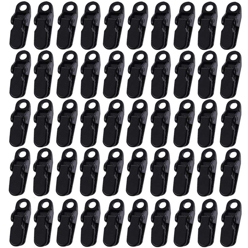 Xinlie Tarp Clips Pince pour Auvent Coupe-Vent Snaps en Plastique Pinces Crocodile en Plastique Pince Crocodile en Plastique Pet