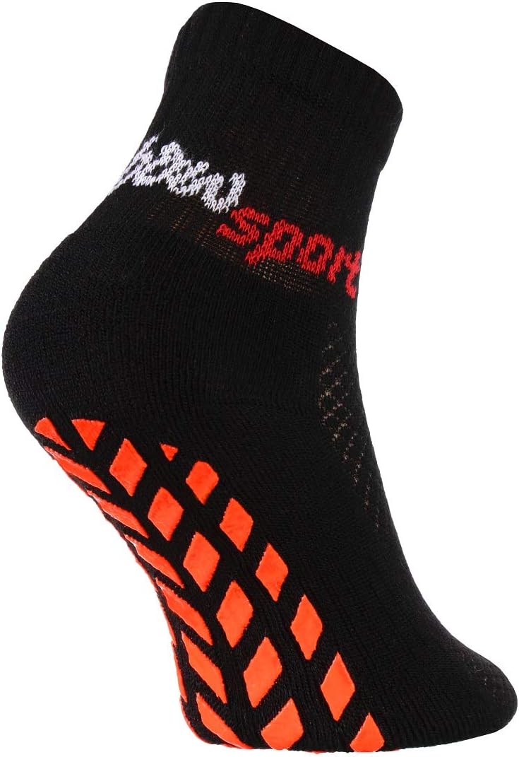 Calze Sportive Antiscivolo Rainbow Socks - Per Bambini, Neon, Per Sport E Casa - Foto 2