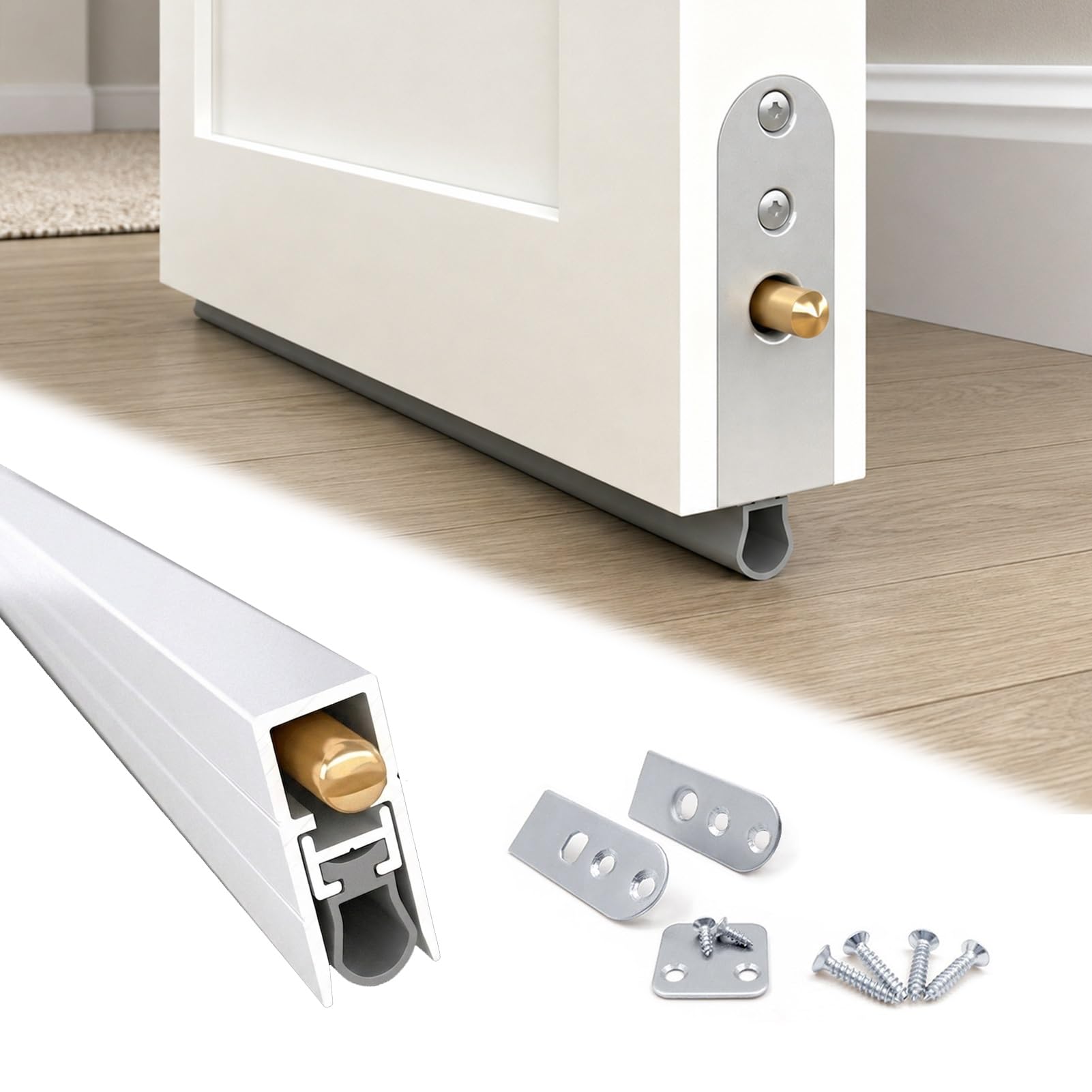 Paraspifferi Sottoporta Guarnizione Automatica Sottoporta Antispifferi e Acustica