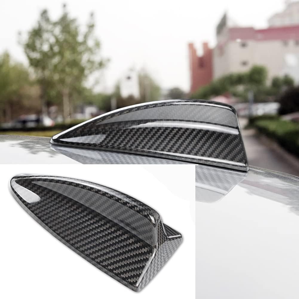 Carbon Fiber Shark Fin Antenna Decorative Cover Fit for BMW E90 E46 E92