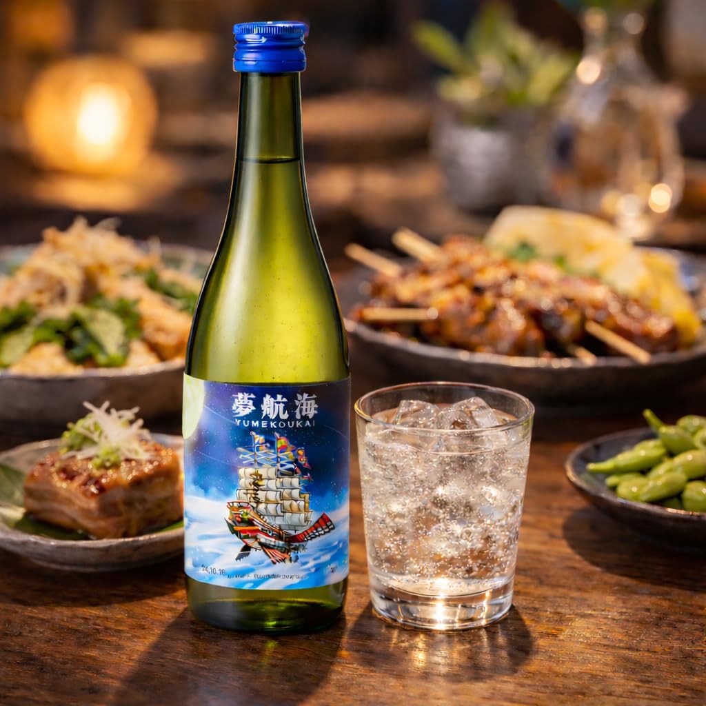 忠孝酒造 夢航海 焼酎 30度 720ml