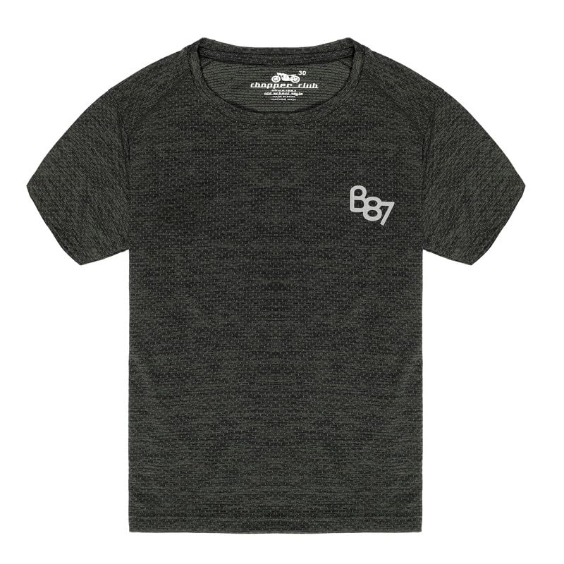 Image of chopper club Boys (5-14 Yrs) Sports T Shirts in Quick Dry Fabric Regular Fit Moisture Wicking Polyester Pack of Tees